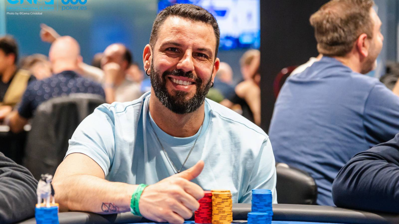 Francisco Gordillo consigue el MVP en el Día 1C del Main Event