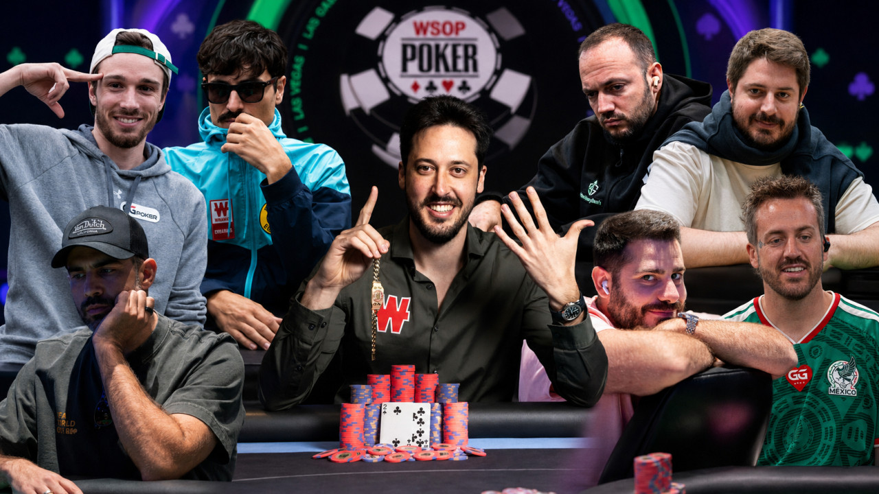 España brilla en las WSOP 2026: tres brazaletes y deep runs millonarios