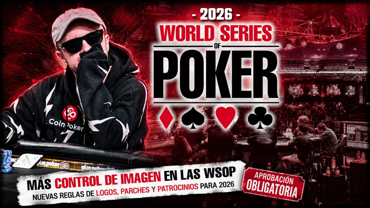 Patrick Leonard carga contra las nuevas normas de logos de las WSOP