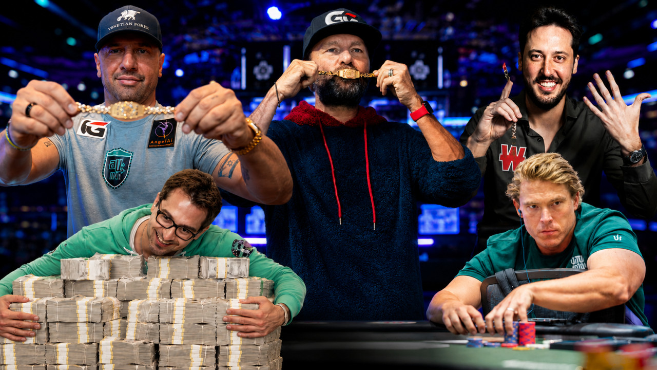 Negreanu manda en el ranking histórico de ganancias WSOP con Adrián Mateos en quinta posición