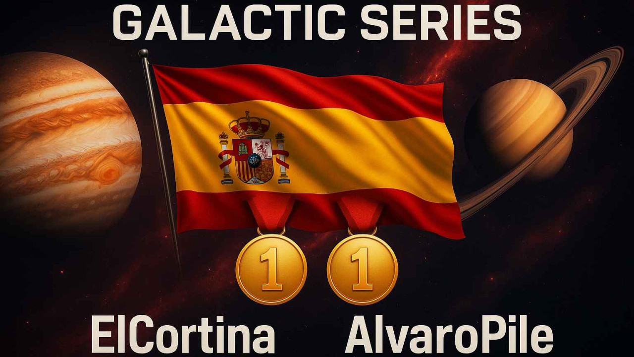 ElCortina conquista el High Roller y España firma una doble victoria en las Galactic Series