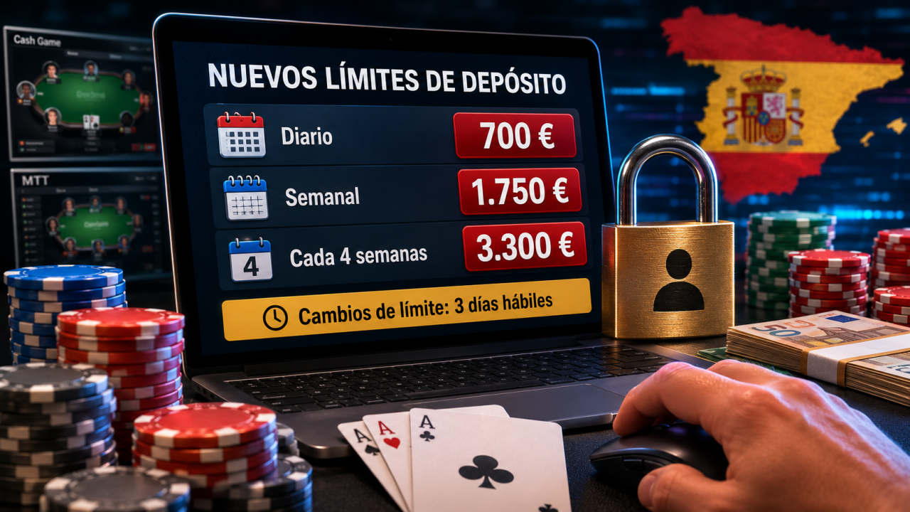 Nuevos límites de depósito: ¿protección real o una simple traba para los jugadores de poker online?