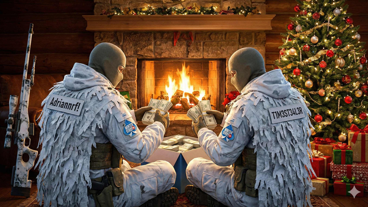 Adriannrf! Y T1M3ST34L3R reciben regalos de Navidad en forma de victoria
