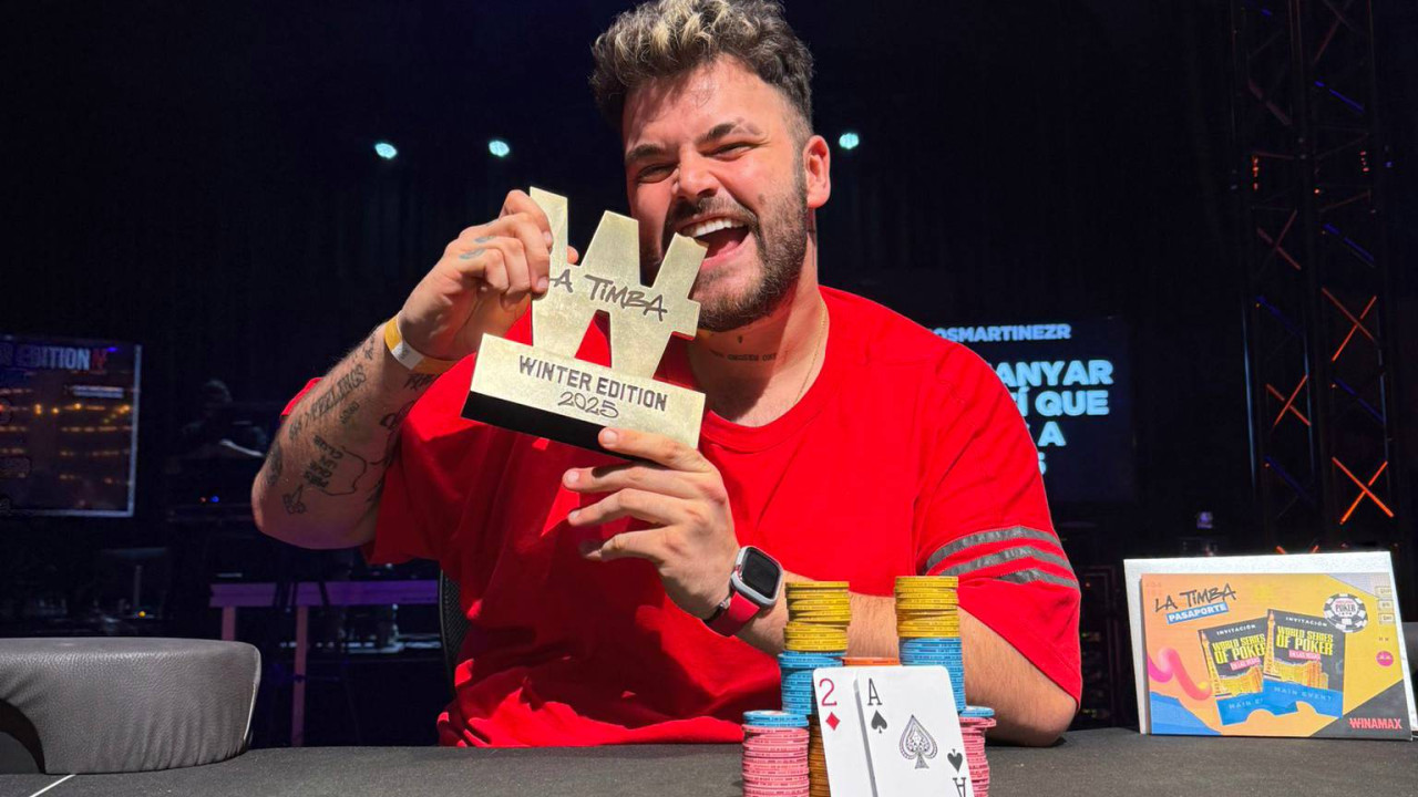 Diego Iglesias "Guanyar" gana La Timba de Winamax y jugará el Main Event de WSOP 2025