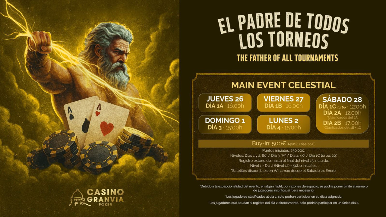 El Padre de Todos los Torneos supera los 200 registros en el Día 1A