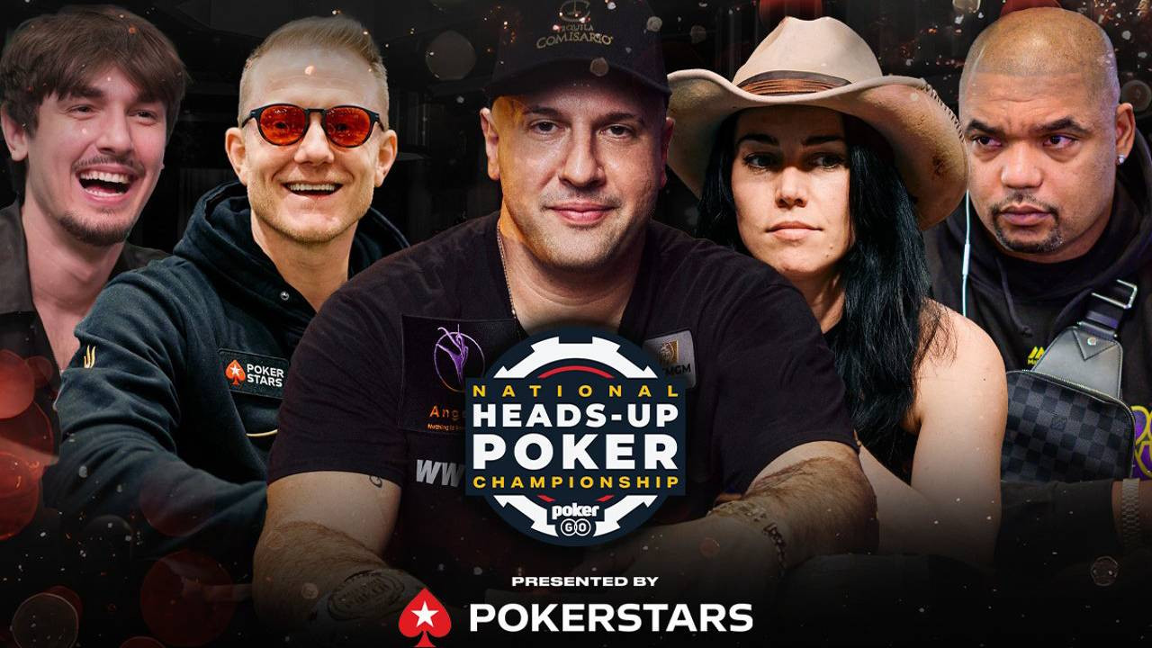 PokerStars y PokerGO resucitan el National Heads-Up Poker Championship 12 años después