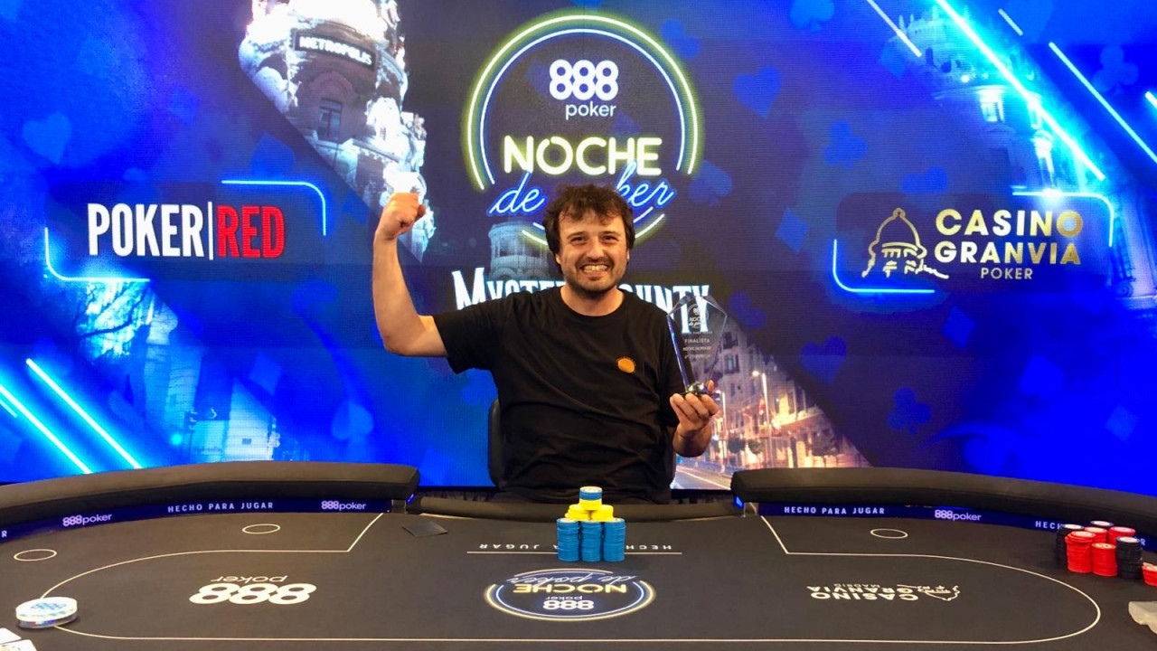 Jon Rodríguez se planta en la final de Noche de Poker a base de remos