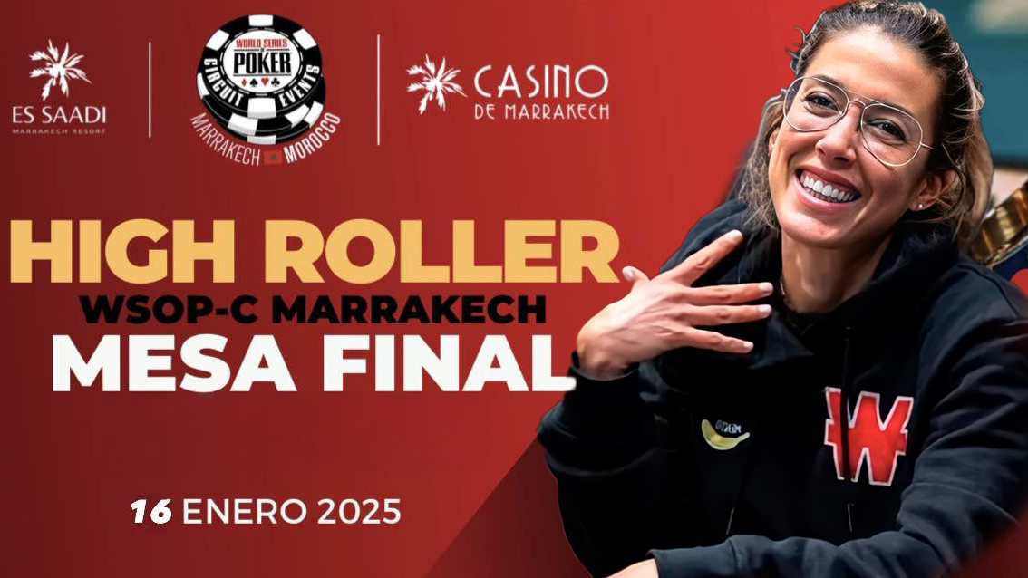 Cuarto puesto y 49.334 € para Leo Margets en el High Roller del WSOPC Marrakech
