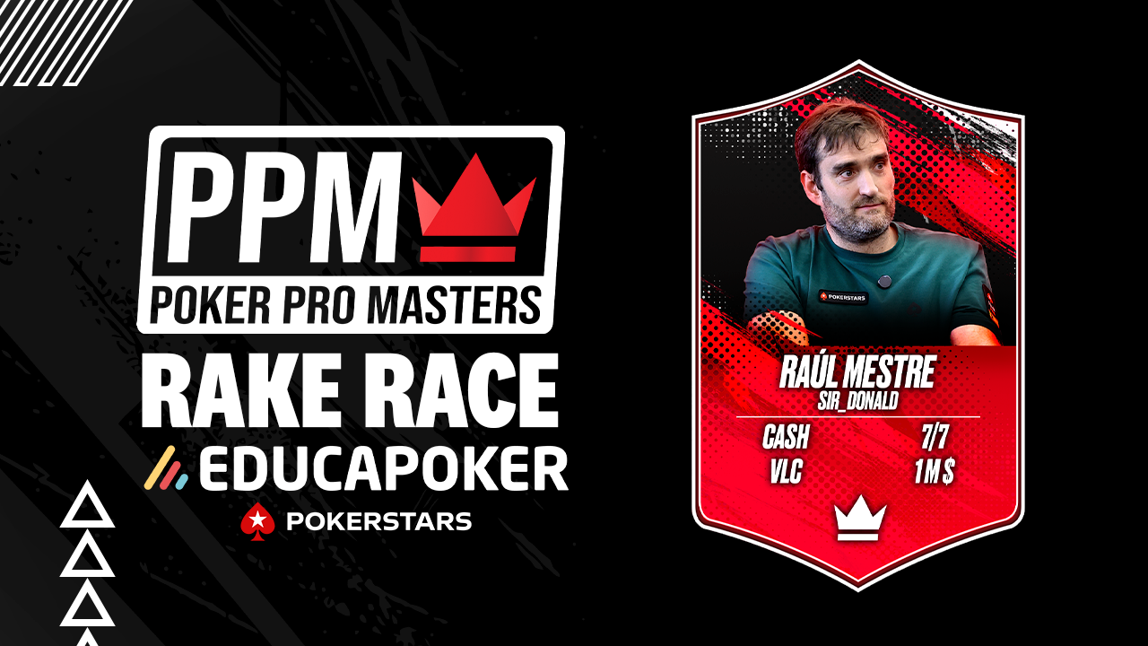 Carrera de cash en PokerStars con dos plazas al Poker Pro Masters 2026 en juego