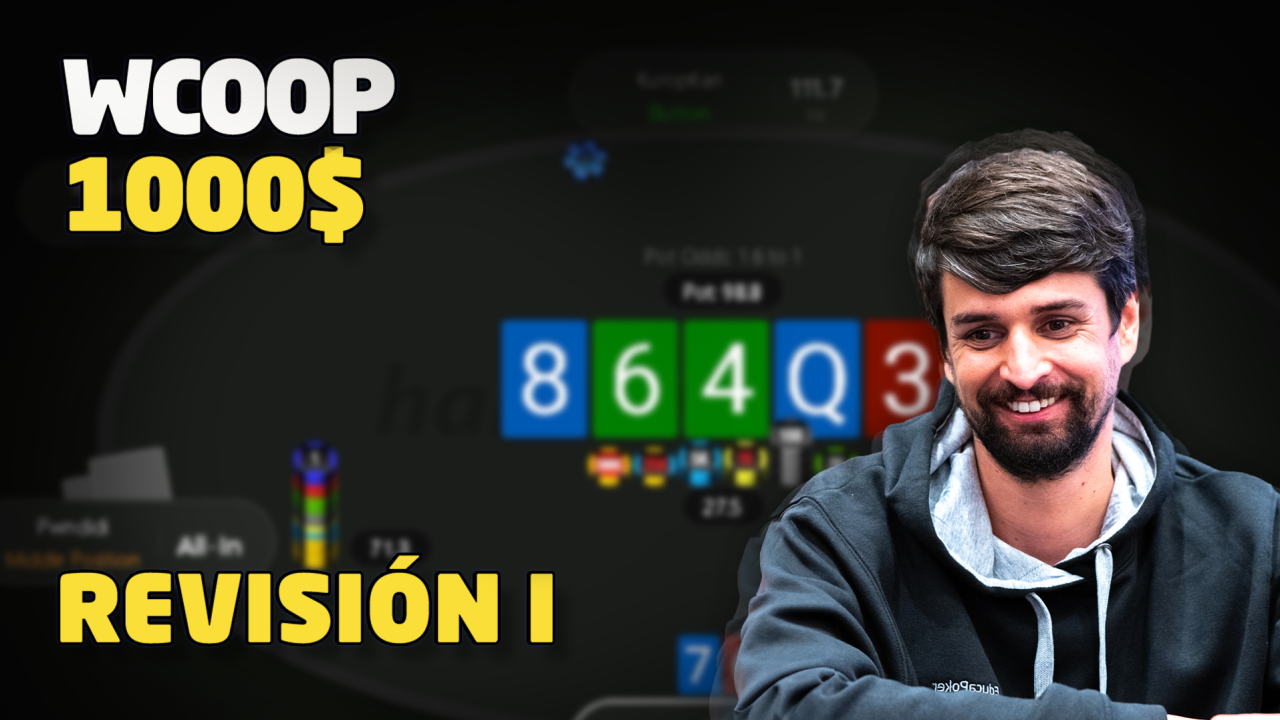 Sergi Reixach revisa la primera parte de un torneo de 1.000 $ de las WCOOP 2025