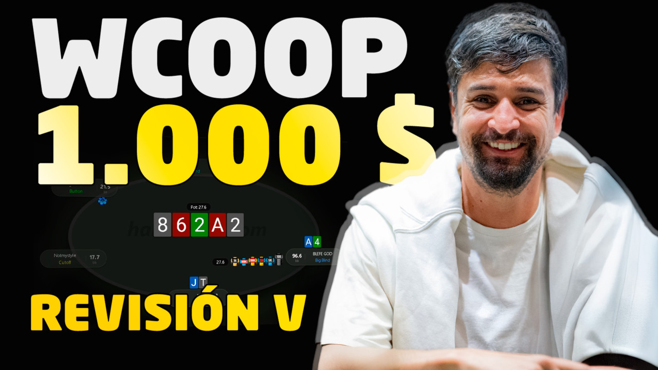Sergi Reixach se acerca a la mesa final en su revisión de un torneo de WCOOP de 1.000 $ de buy-in