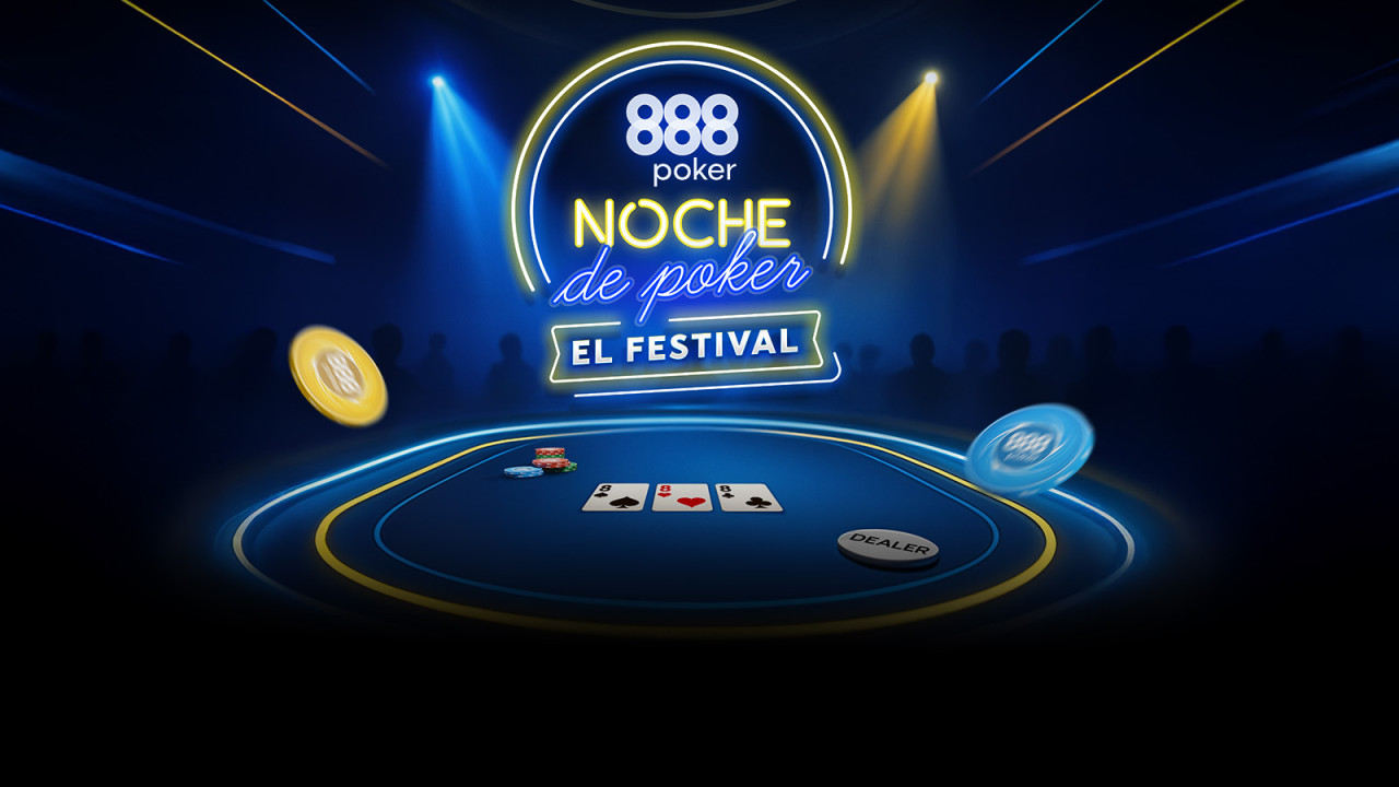 888poker presenta Noche de Poker El Festival, su nueva apuesta por el poker en vivo en España