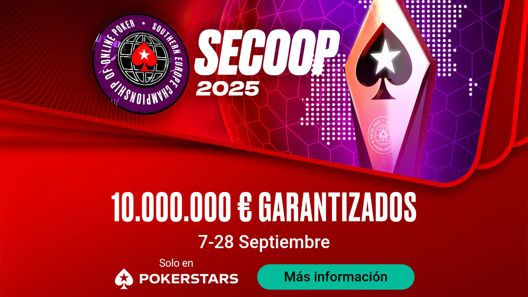 El Secoop de PokerStars vuelve con 10 millones garantizados para despedir el verano por todo lo alto
