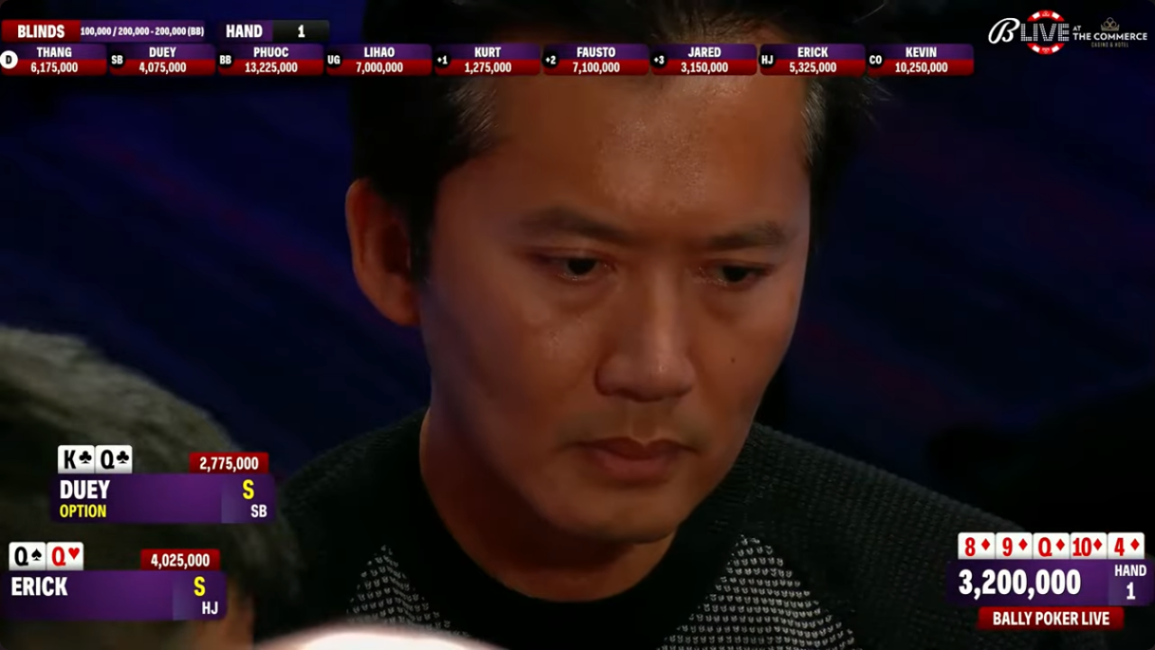 Duong tira un chop y estalla la polémica