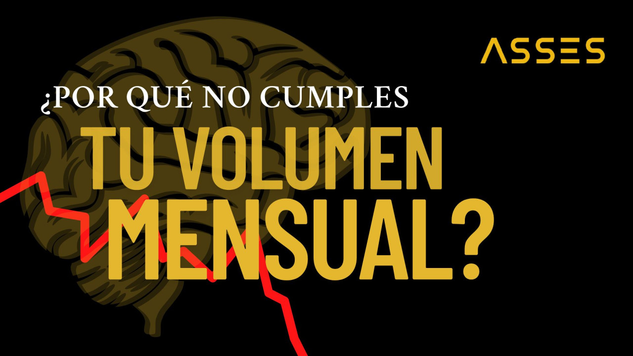 Los 5 motivos mentales por los que no cumples tu volumen mensual (aunque jures que este mes sí)