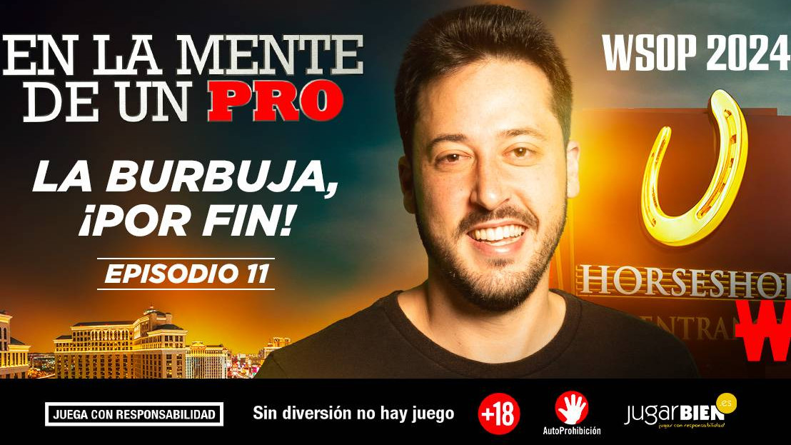 Adrián Mateos vs la burbuja de premios en las WSOP 2024