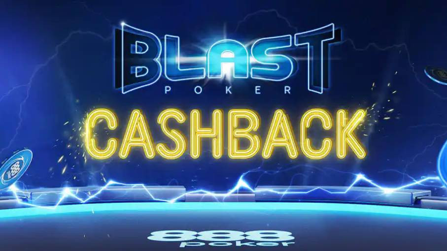 Recibe una devolución de hasta el 40% de rake jugando BLAST