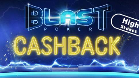 Consigue una devolución del rake de hasta el 40% en BLAST de apuestas altas