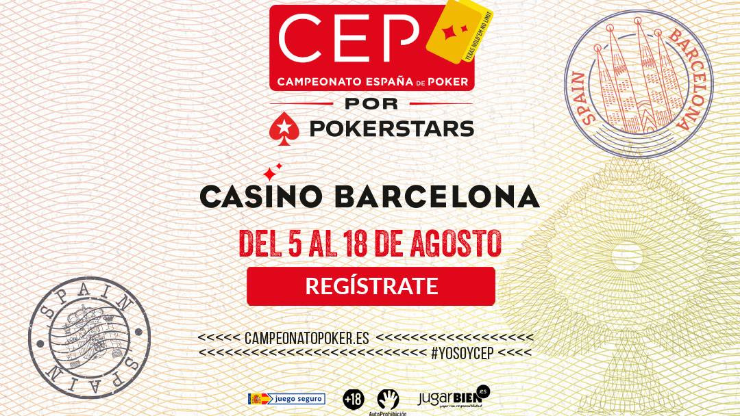 Cuenta atrás para la etapa más icónica y multitudinaria del Campeonato de España de Poker: CEP Barcelona