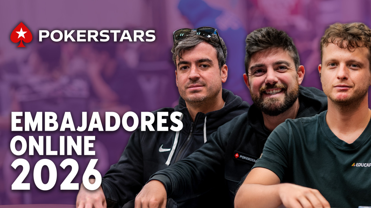 PokerStars presenta a Alex Romero, Javier Rodríguez y David Tous como nuevos miembros del Team Online
