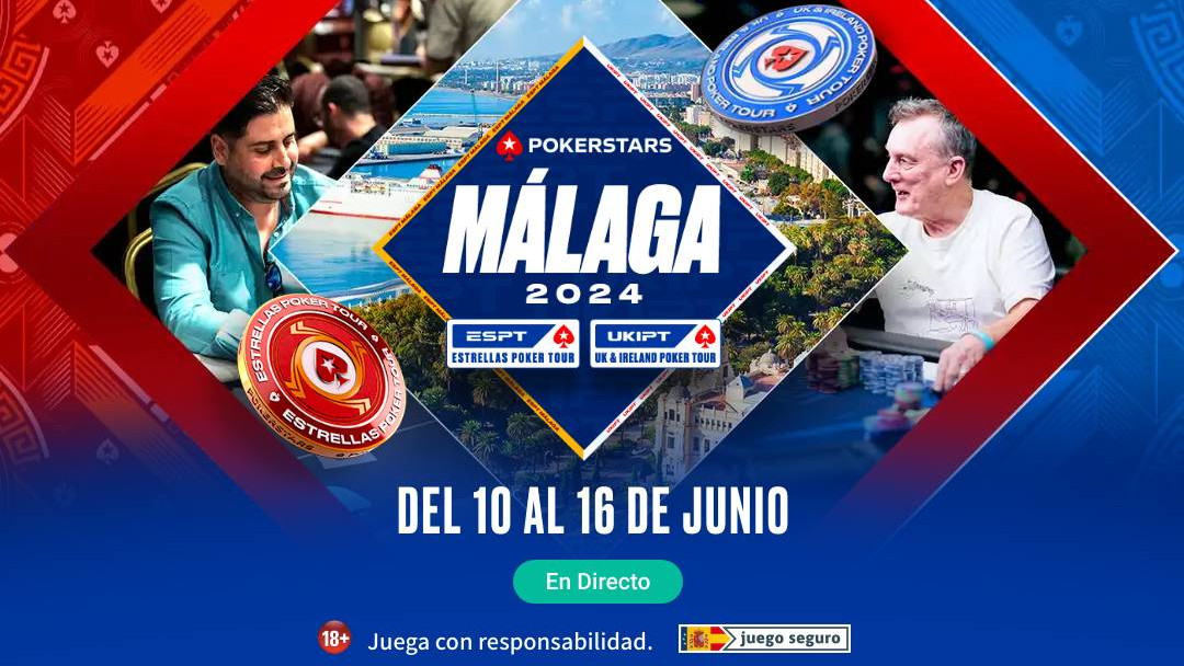 ¡El ESPT/UKIPT Málaga que se celebra esta semana contará con nuestra cobertura!