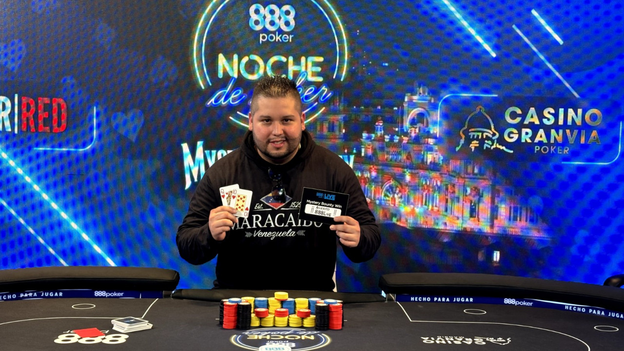 Roberto Carlos Ortiz gana el tercer episodio de la séptima temporada de Noche de Poker