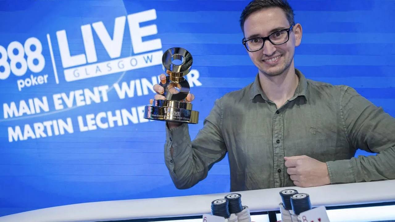 El austriaco Martin Lechner gana el Main Event del 888poker Live Glasgow