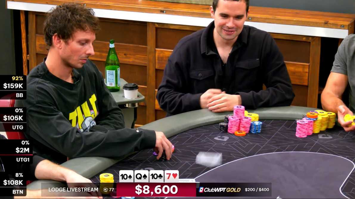 Alan Keating gana más de un millón de dólares en la reapertura de The Lodge