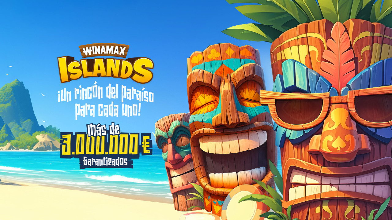 Winamax Islands: más de 3M € garantizados para calentar el verano del 20 al 27 de julio