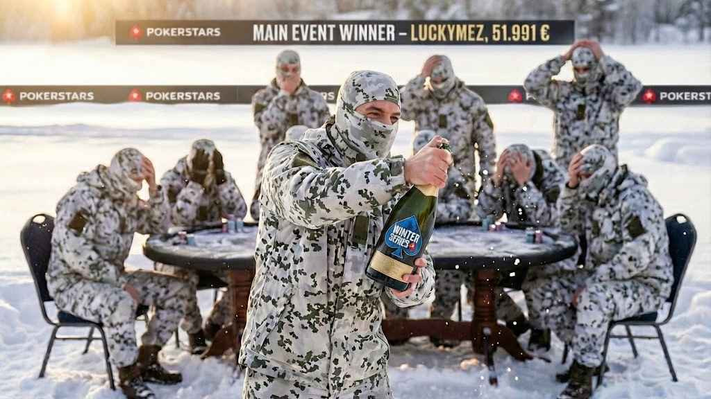 LUCKYMEZ brinda con champán francés y se lleva 51.991 € en el Main Event