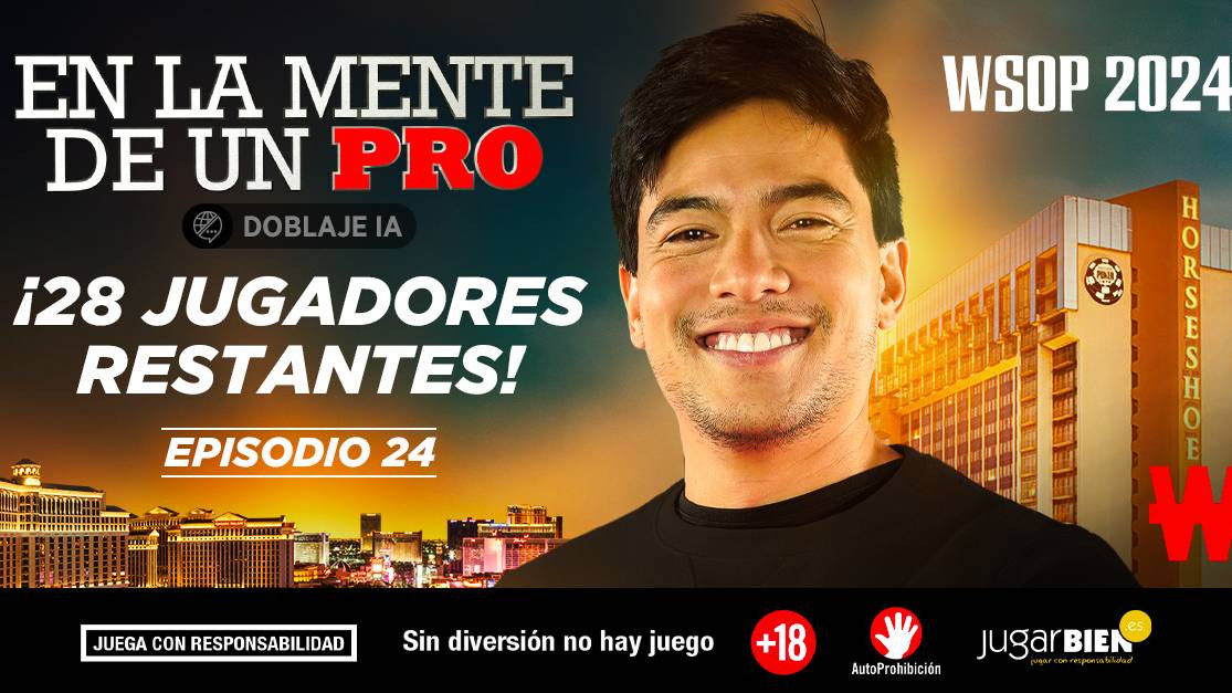 Pierre Calamusa entre los 28 supervivientes del Día 3 del 10K$ 6-max de las WSOP 2024