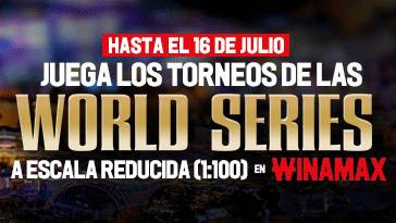 Nuevo in de semana de excepción en Winamax con sus torneos