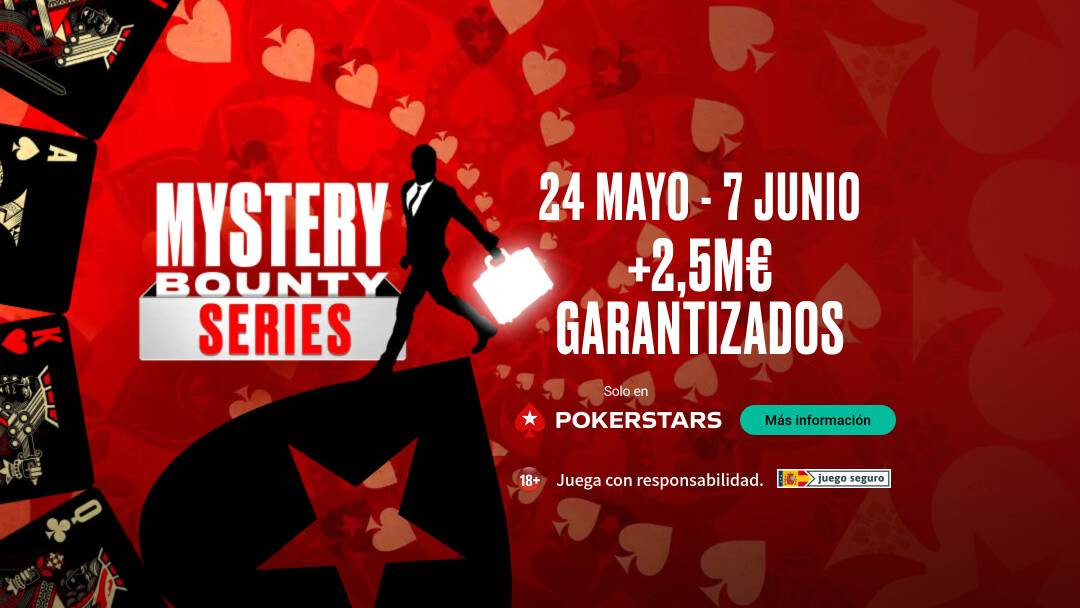 Más de 2.500.000 € GTD en la nueva Edición de las Mystery Bounty Series