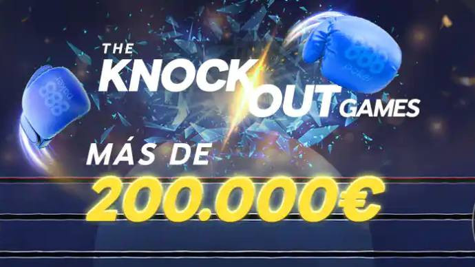200.000 € en juego en los KnockOut Games de 888poker.es