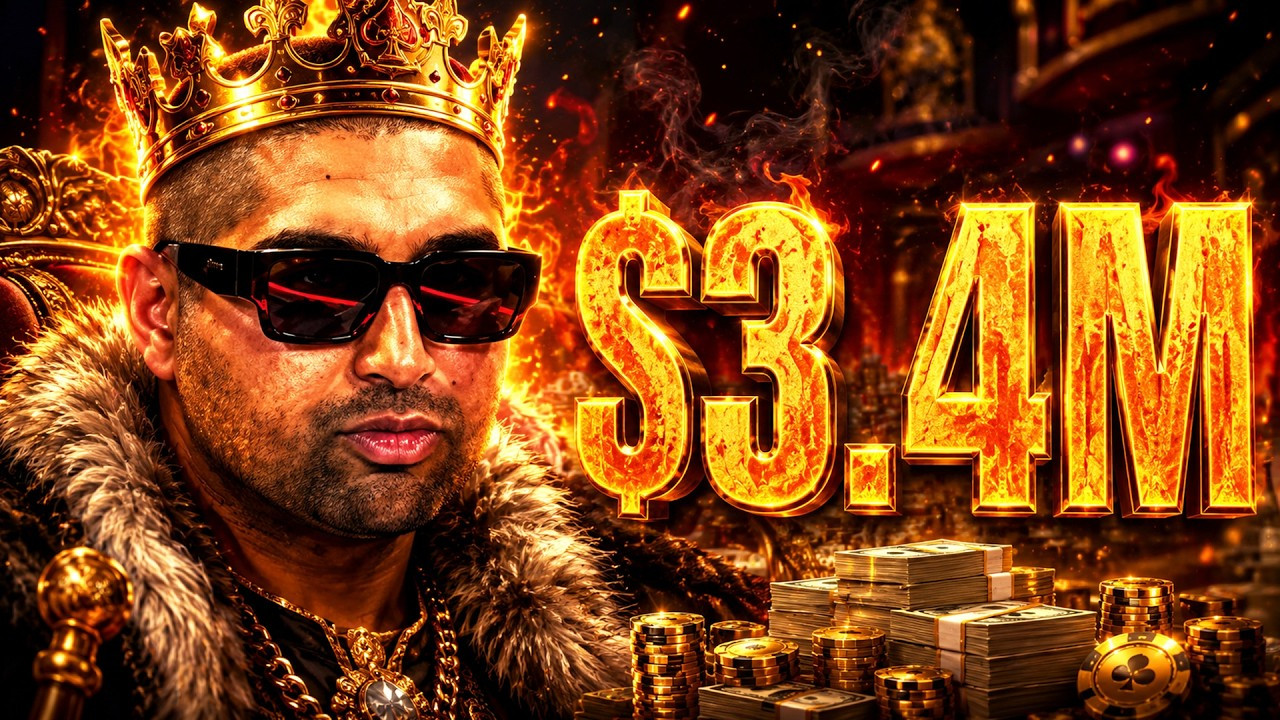 Nik Airball se convierte en el jugador con más ganancias de la historia de Hustler Casino Live