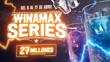 Winamax Series: 320 torneos, 27 millones garantizados y un poco de locura primaveral