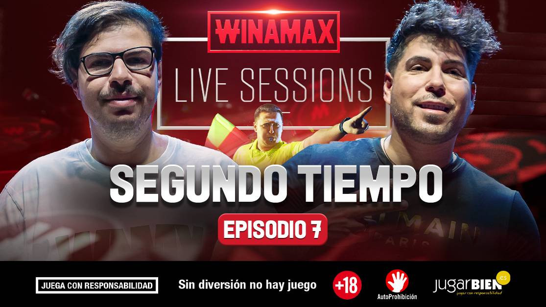 Nueva alineación en el capítulo 7 de Winamax Live Sessions