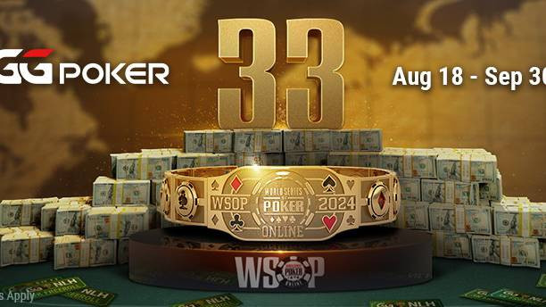 GGPoker revela el calendario completo de las 2024 WSOP Online Bracelet Series