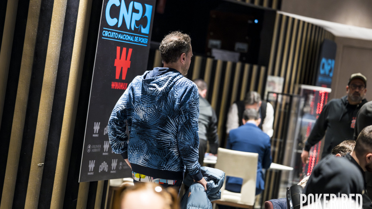 La eliminación de Jorge Diego en el Día 1B del Main Event