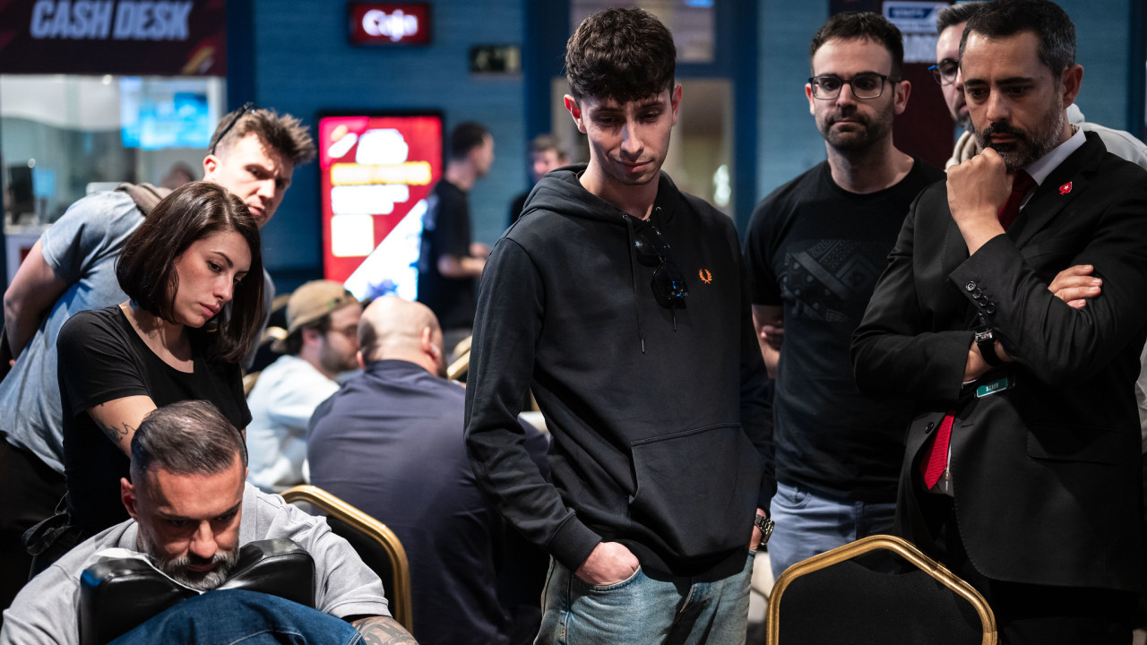 Pietro Corsi bubble boy del High Roller