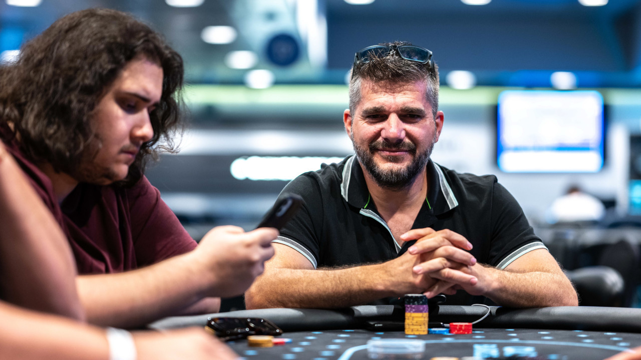 "Josito" Bordás ya tiene su stack doblado