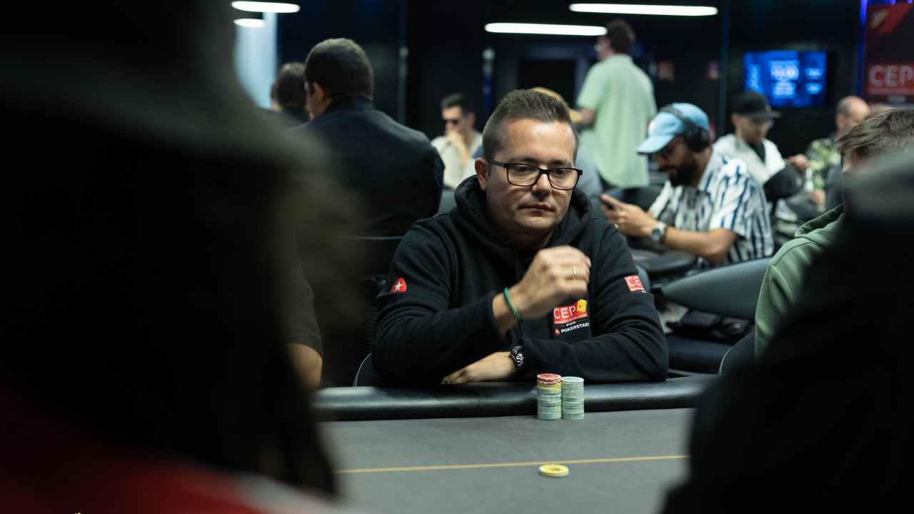 Germnán Zafra a dejar el pabellón alto en el Día 1C