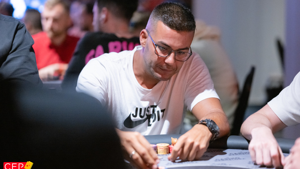 Omar Hernández ante un nuevo deeprun en el Main Event del CEP