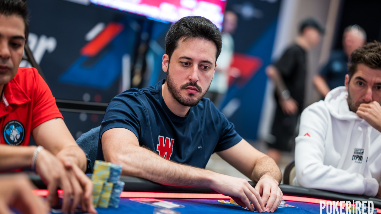 Adrián Mateos eliminado en un cooler postflop