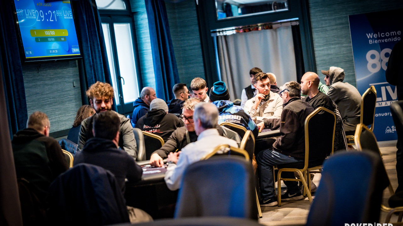 El 888Live Madrid Main Event da comienzo en Casino Gran Vía