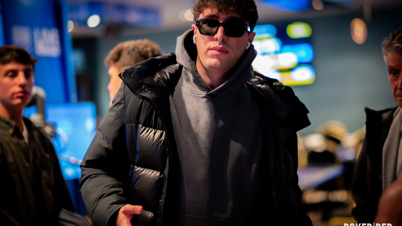 Matteo Montanari bubble boy en el Main Event