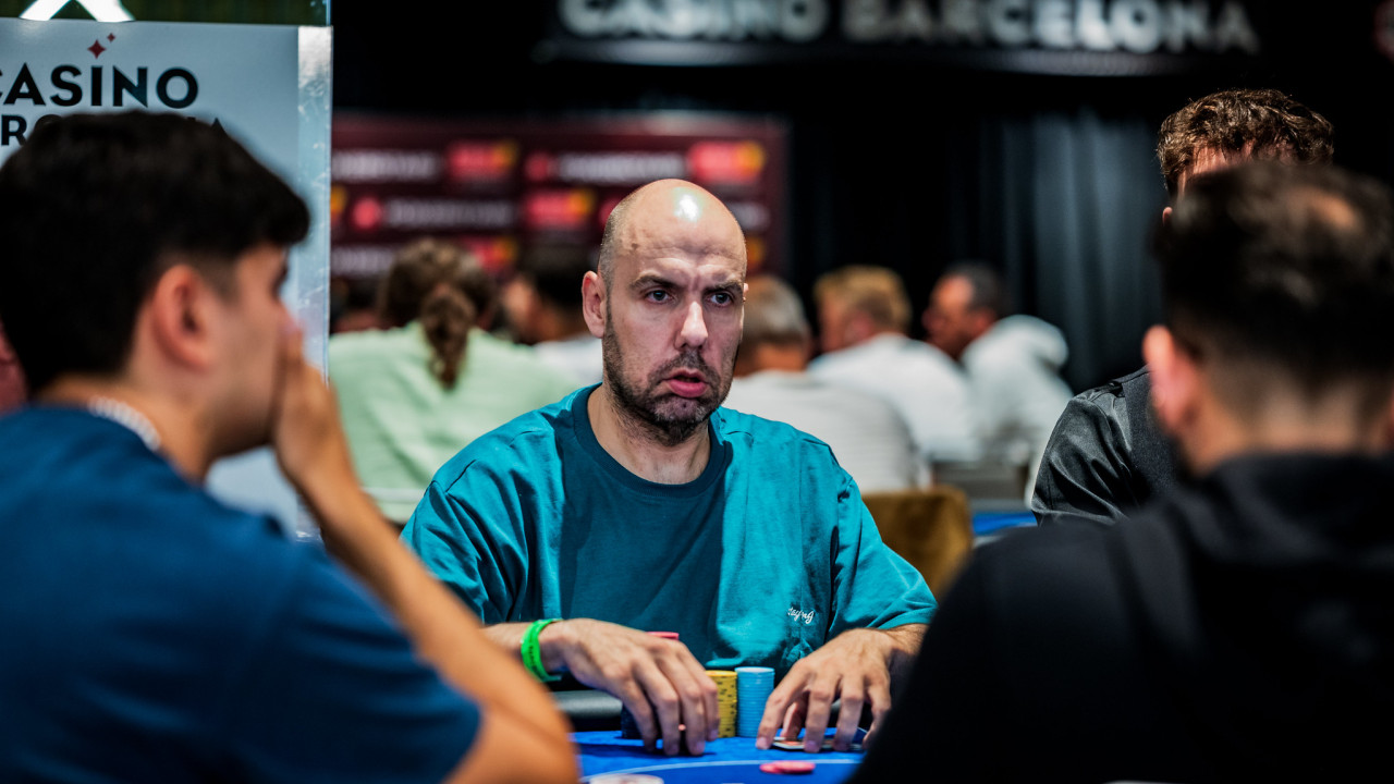 Juan Castejón celebra la llegada del último nivel con double up