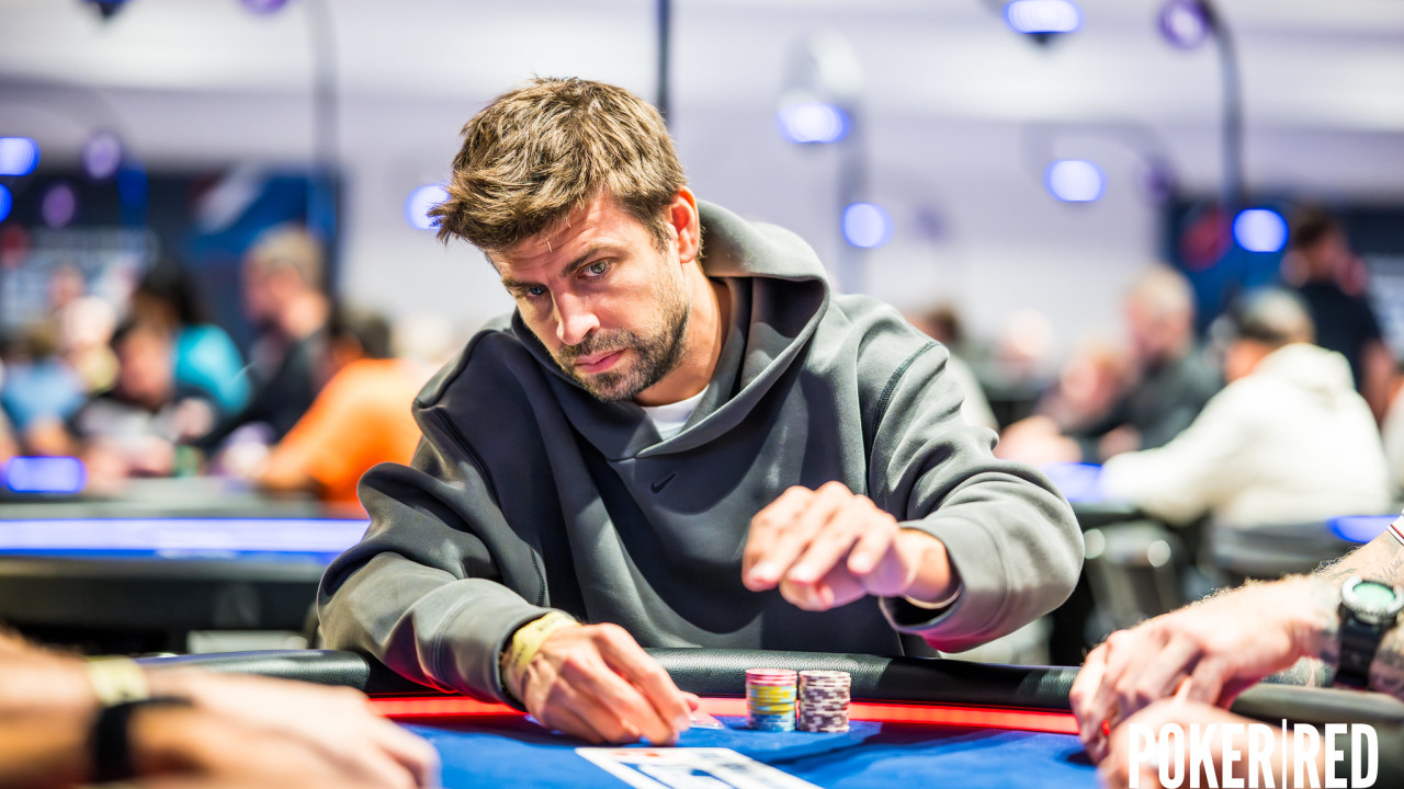 Gerard Piqué no ha querido perderse el Main Event del EPT