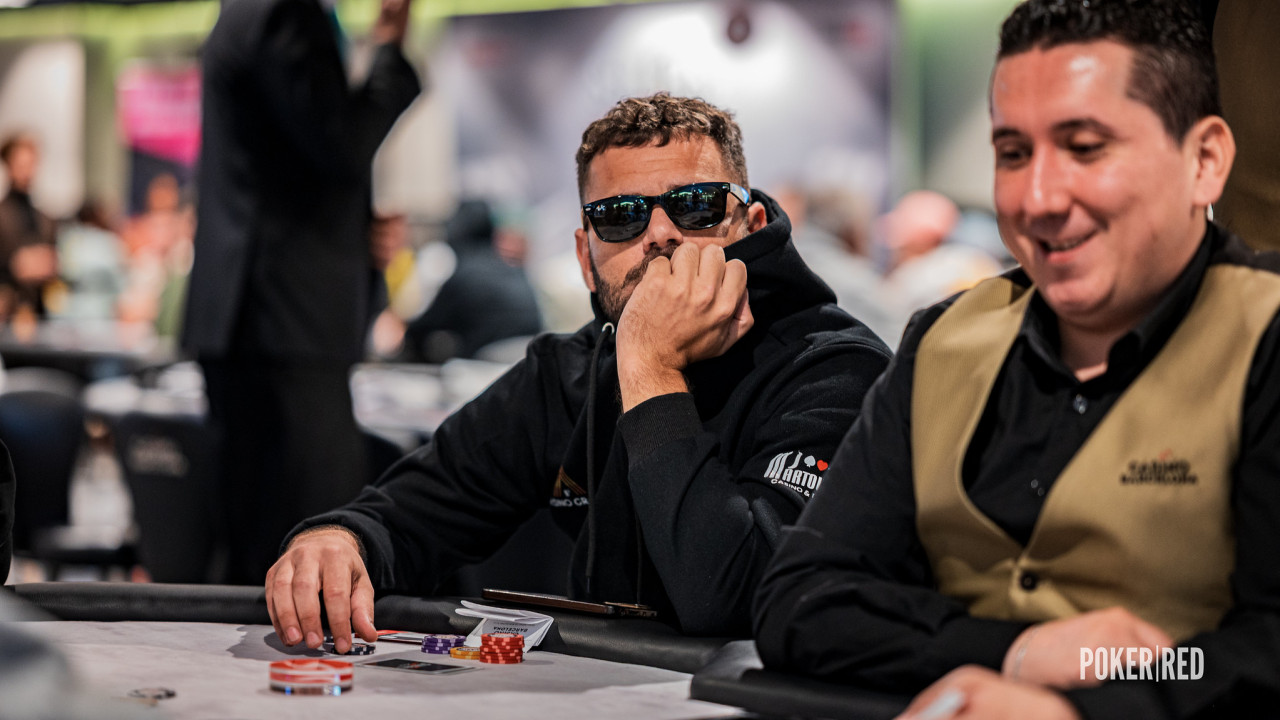 ¡Último descanso de la jornada en el primer vuelo del Main Event!