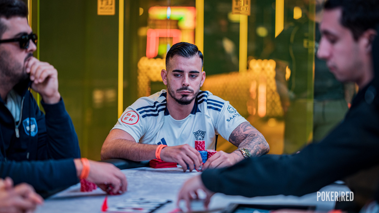 ¡Un poker de jotas permite a Yeray Morilla ponerse chip-leader y eliminar a Jaime Martín!